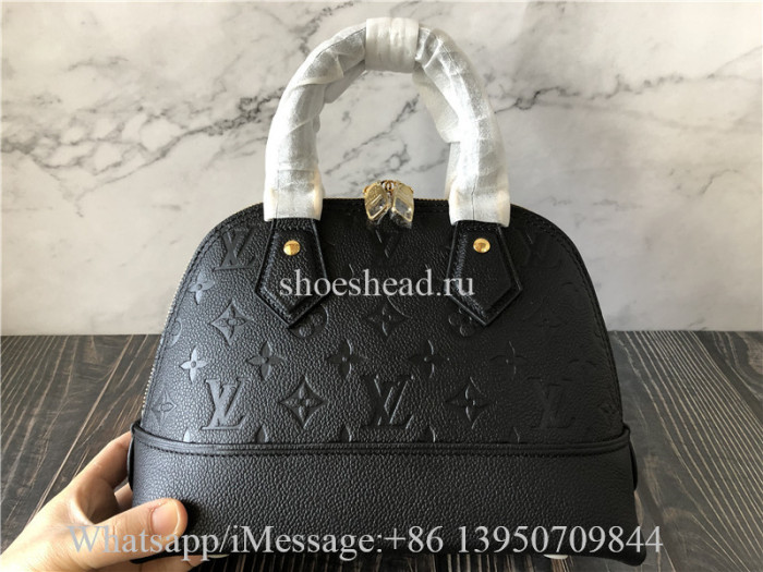 Original Louis Vuitton Neo Alma BB Monogram Empreinte Leather Bag M44829
