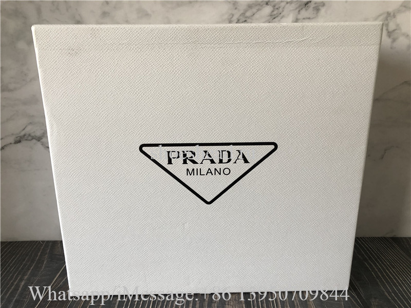 Prada Rubber Wedge Platform Sandals