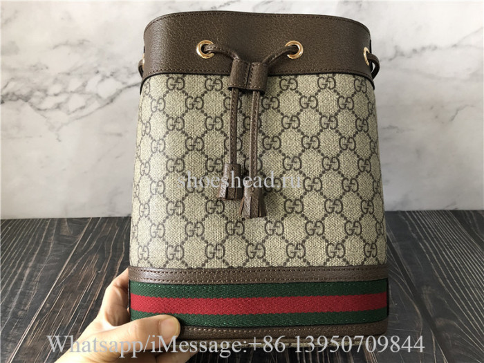 Original Gucci Ophidia GG Small Bucket Bag