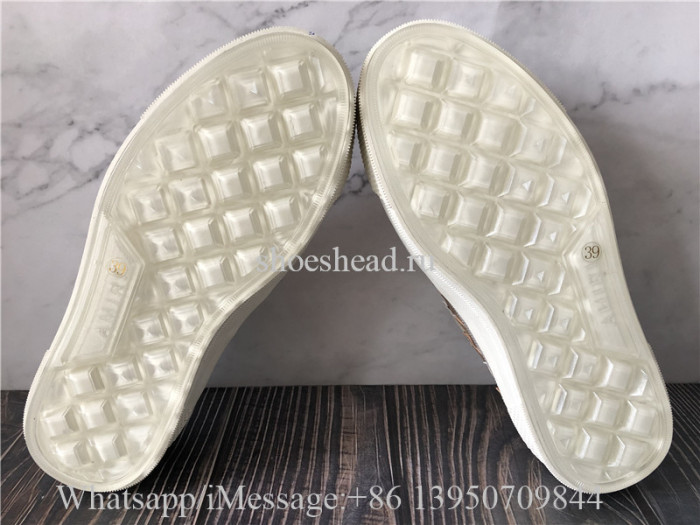 Amiri Stars Court Low-Top Platform Sneakers