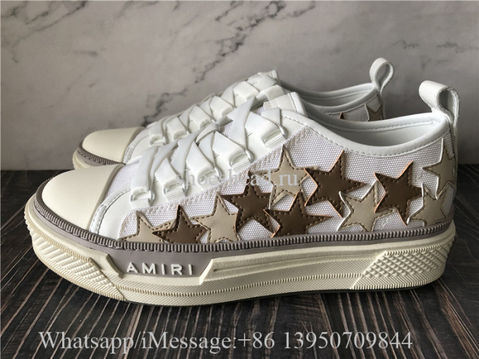 Amiri Stars Court Low-Top Platform Sneakers