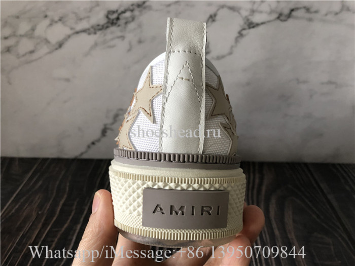 Amiri Stars Court Low-Top Platform Sneakers