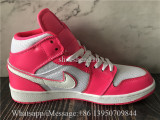 Air Jordan 1 Mid Hyper Pink