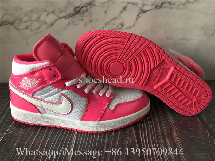 Air Jordan 1 Mid Hyper Pink