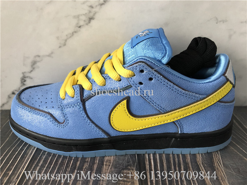 The Powerpuff Girls x Nike SB Dunk Low Bubbles Blue