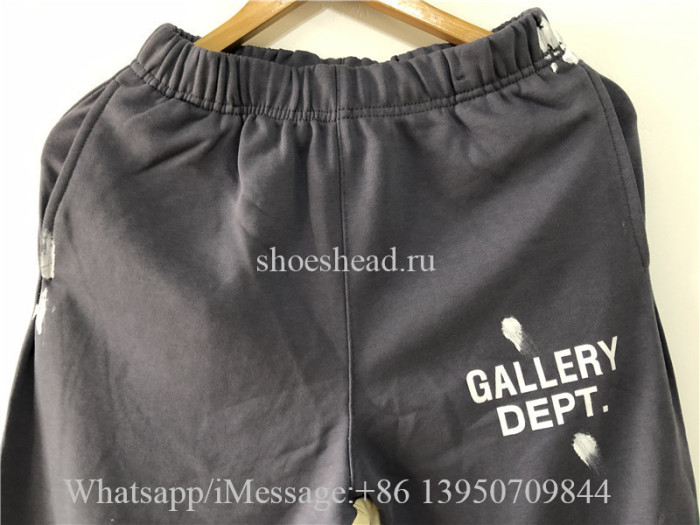 New Season Gallery Dept. Panelled Flared Track Pants Purple