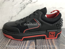 Christian Louboutin Low Top Sneaker Black Red