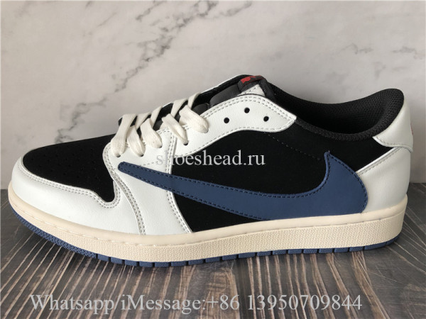 Air Jordan 1 Retro Low Travis Scott Blue White