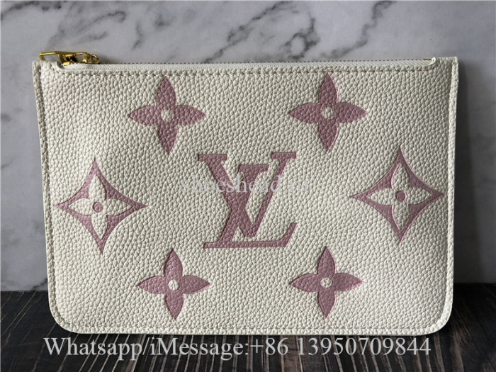 Louis Vuitton Monogram Empreinte Neverfull MM Tote Bag