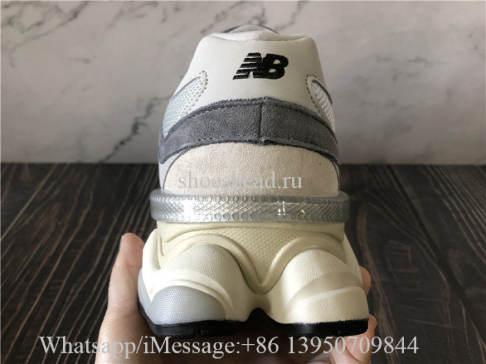 New Balance 9060 Sneaker Grey White Suede