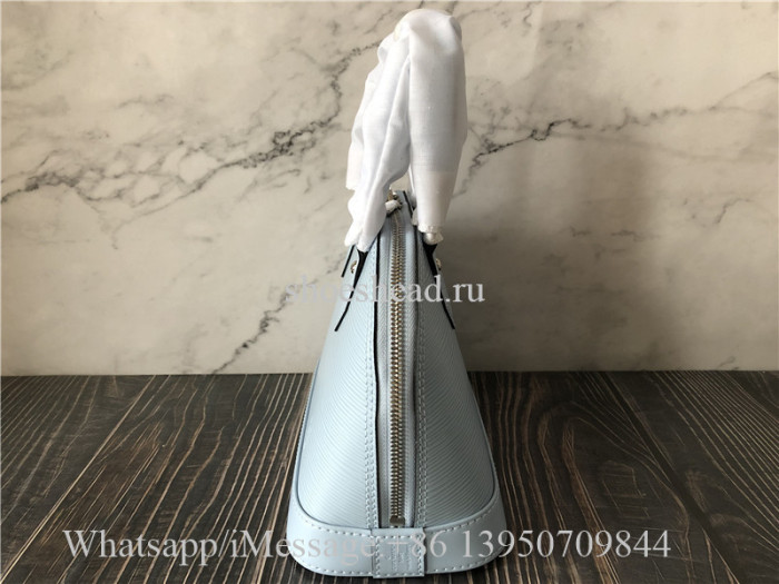 Original Louis Vuitton Alma BB Blue Cloud Bag M22357