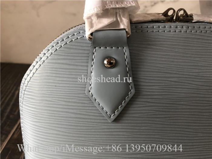 Original Louis Vuitton Alma BB Blue Cloud Bag M22357