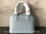 Original Louis Vuitton Alma BB Blue Cloud Bag M22357