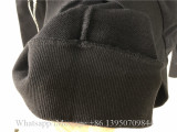 Hellstar Studios Flame Print Hoodie Unisex Street Sweatshirts Vintage Black