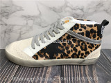 Golden Goose Leopard Mid Shoes