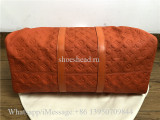 Original Louis Vuitton Keepall Bandouliere 50cm Duffle Bag Orange M23749