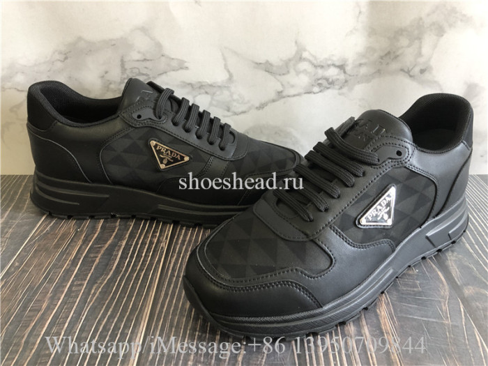 Prada Triangle Logo Runner Sneaker