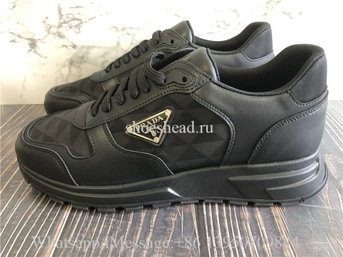 Prada Triangle Logo Runner Sneaker
