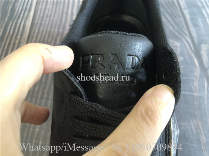 Prada Triangle Logo Runner Sneaker