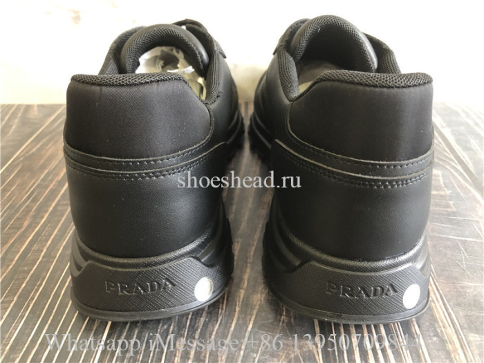 Prada Triangle Logo Runner Sneaker