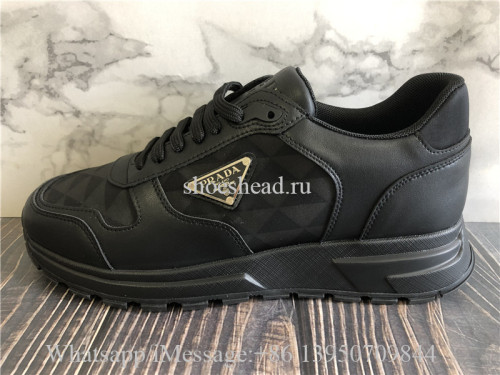 Prada Triangle Logo Runner Sneaker