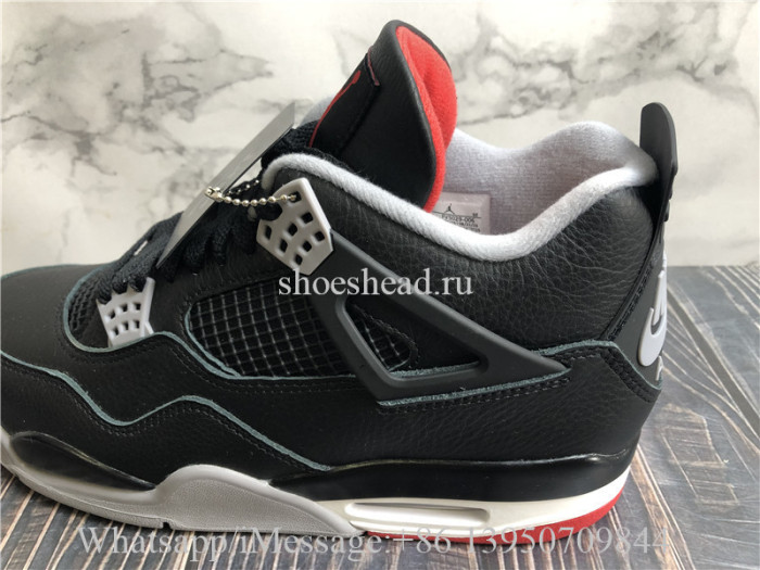 Super Quality Air Jordan 4 Retro Bred Reimagined