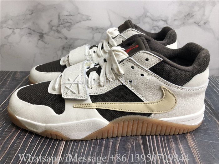 Travis Scott x Jordan Cut The Check Sail Cream
