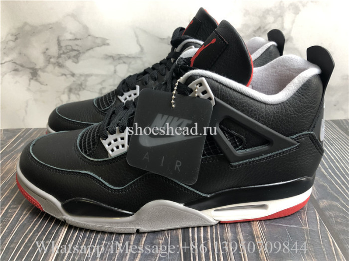 Super Quality Air Jordan 4 Retro Bred Reimagined