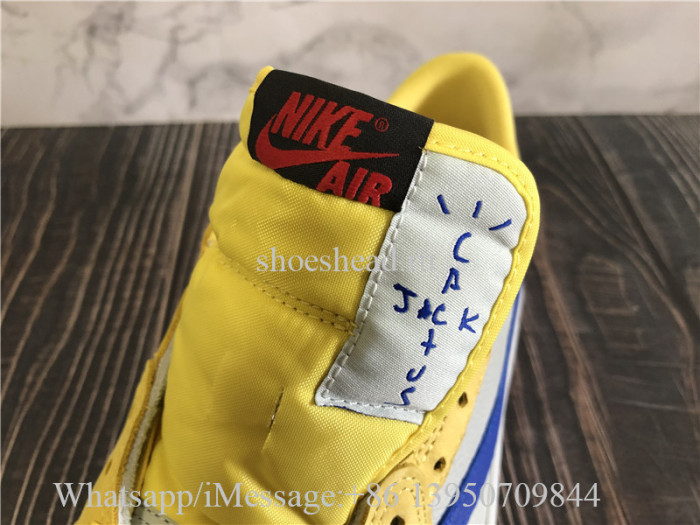 Super Quality Air Jordan 1 Low Travis Scott Canary