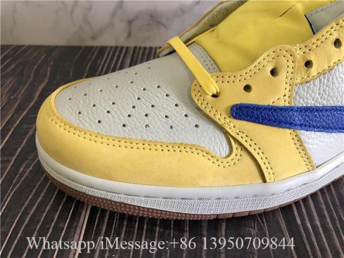 Super Quality Air Jordan 1 Low Travis Scott Canary