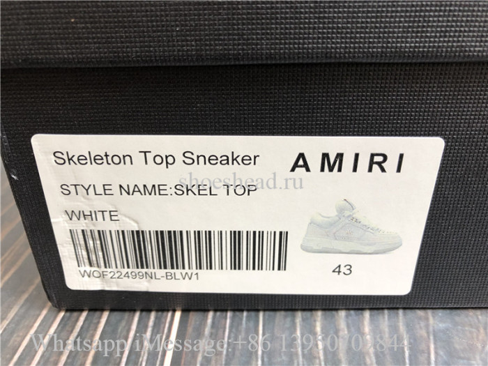 Amiri MA-1 Leather Mesh Sneakers