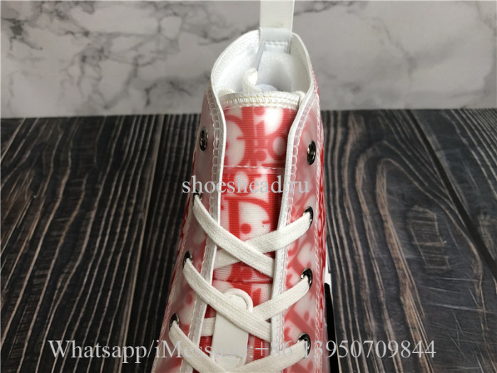 Dior B23 High Top Sneaker Pink Oblique