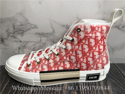 Dior B23 High Top Sneaker Pink Oblique