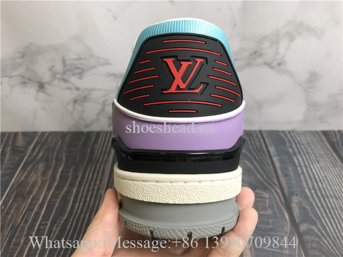 Louis Vuitton Trainer Blue Purple