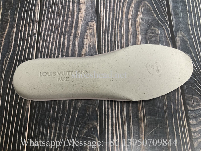 Louis Vuitton Trainer White Purple
