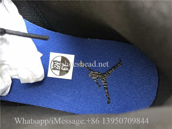 Air Jordan 1 Mid Black Hyper Royal