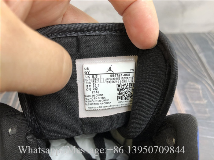 Air Jordan 1 Mid Black Hyper Royal