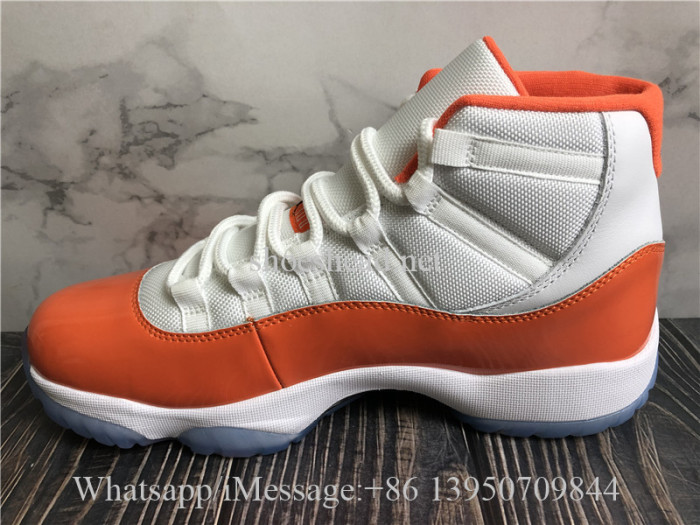 Air Jordan 11 Retro High Orange White