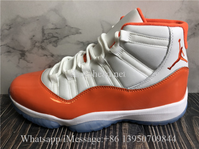 Air Jordan 11 Retro High Orange White