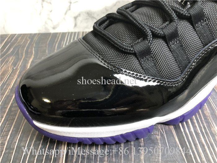 Air Jordan 11 Retro High Black Purple