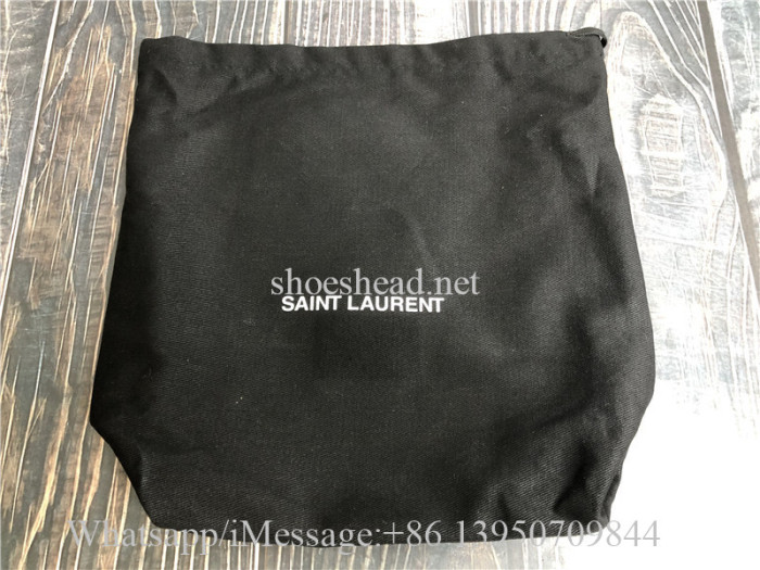 Original Saint Laurent YSL Vinyle Round Quilted Leather Camera Bag