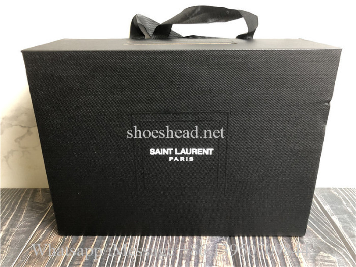Original Saint Laurent YSL Vinyle Round Quilted Leather Camera Bag