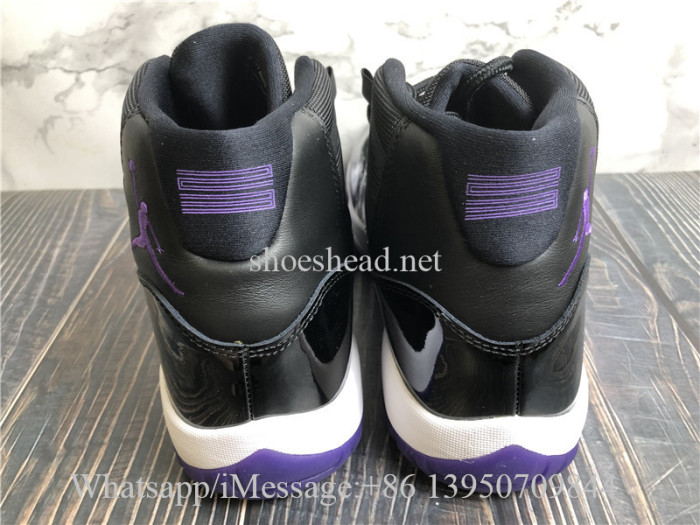 Air Jordan 11 Retro High Black Purple