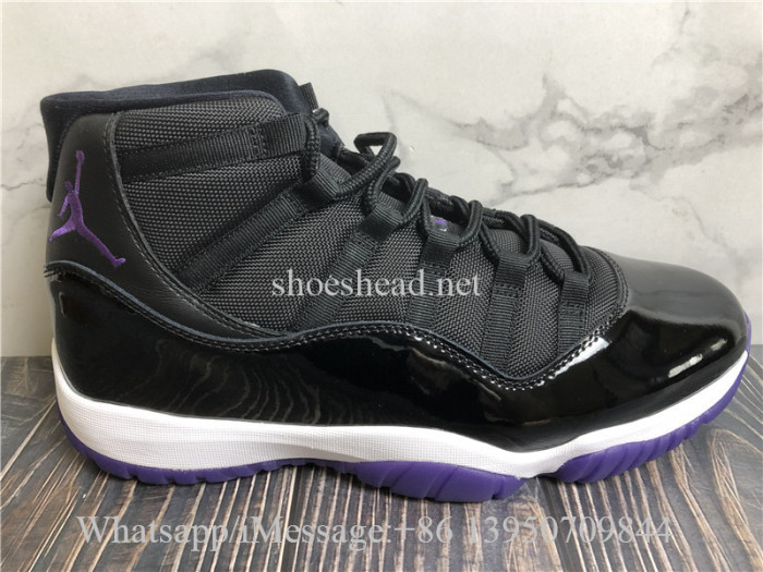 Air Jordan 11 Retro High Black Purple
