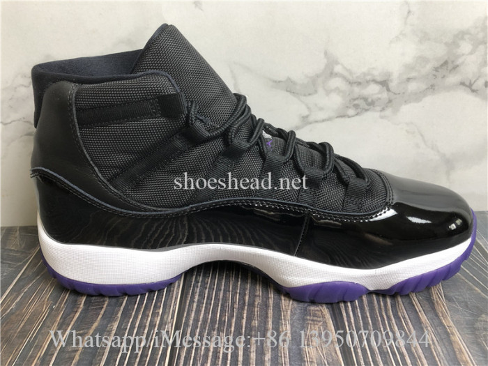 Air Jordan 11 Retro High Black Purple