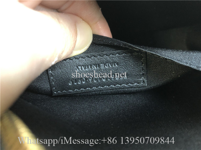 Original Saint Laurent YSL Vinyle Round Quilted Leather Camera Bag