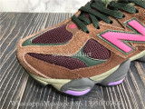 New Balance 9060 Rich Oak/Burgundy Sneakers