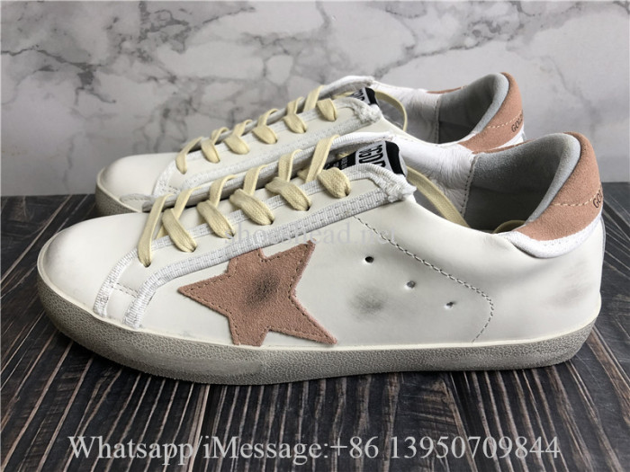 Golden Goose Super-Star LTD In Nappa With Suede Star And Heel Tab