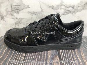 Prada Downtown Patent Leather Sneakers
