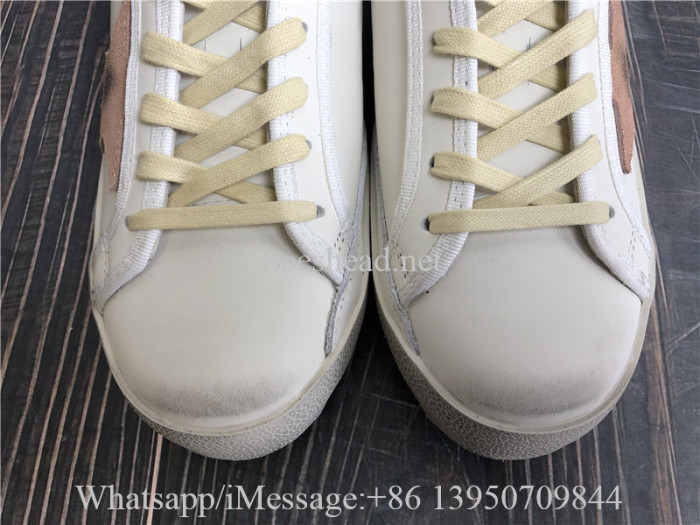 Golden Goose Super-Star LTD In Nappa With Suede Star And Heel Tab